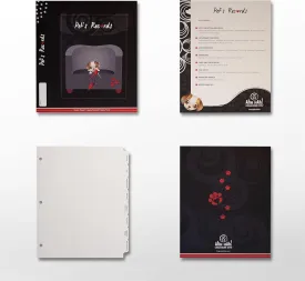 Ahh Hah! Organzier Kit for Pet Records - Eight Professionally Printed Index Tabs Plus. for USE in a Three-Ring Binder
