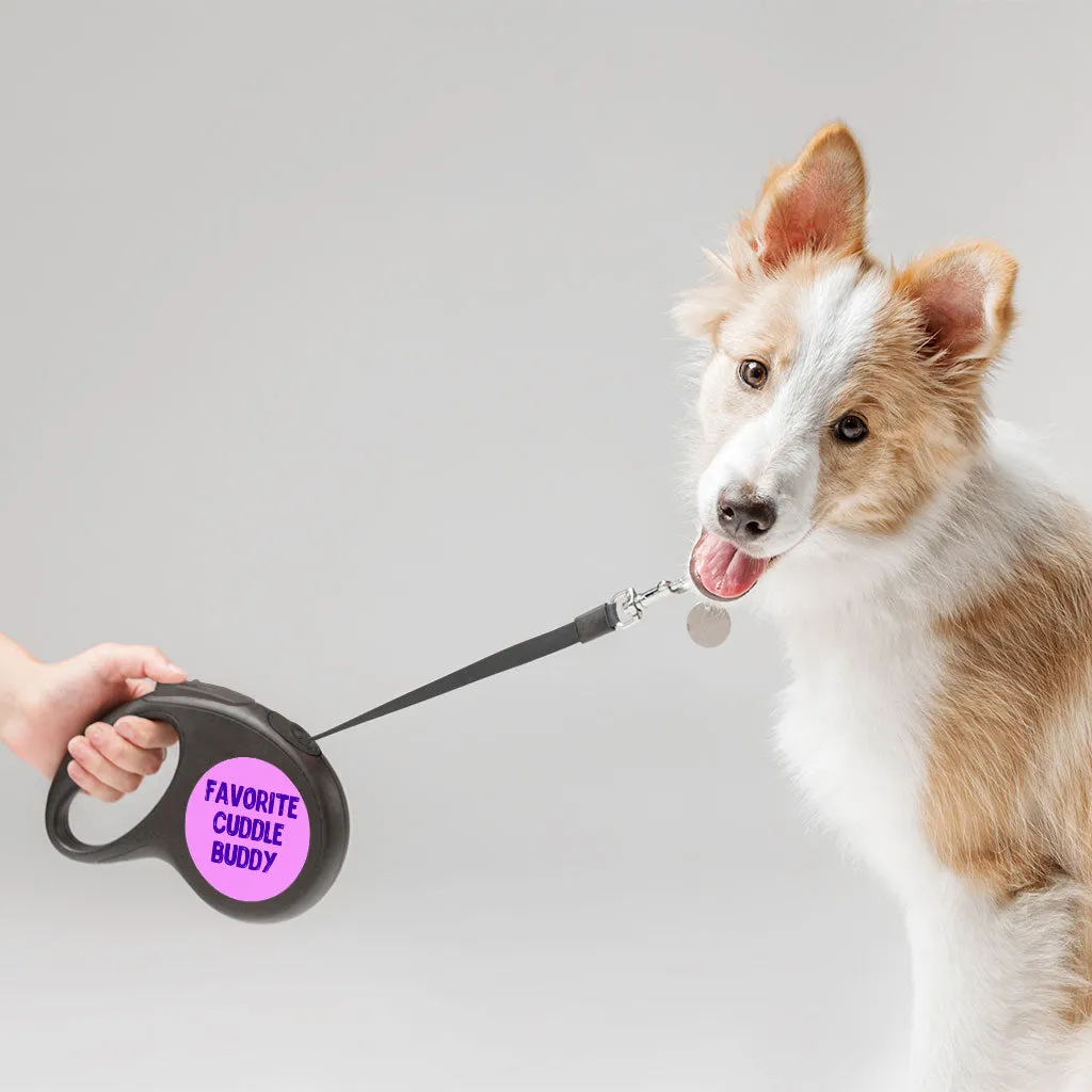 Cuddle Buddy Retractable Pet Leash - Kawaii Leash - Cool Design Dog Leash