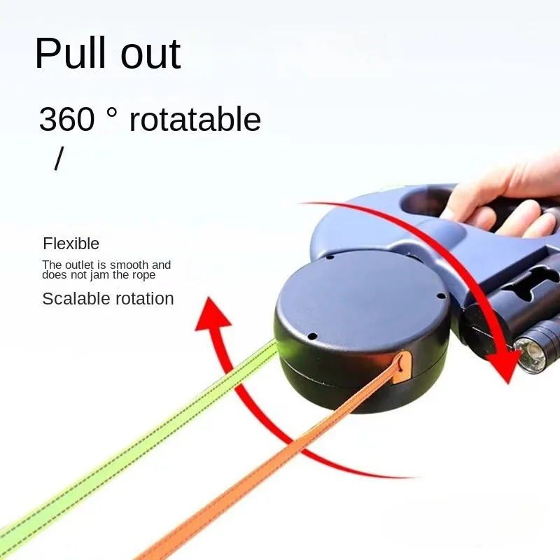 Dual Dog Leash - 2 Dogs, 1 Leash