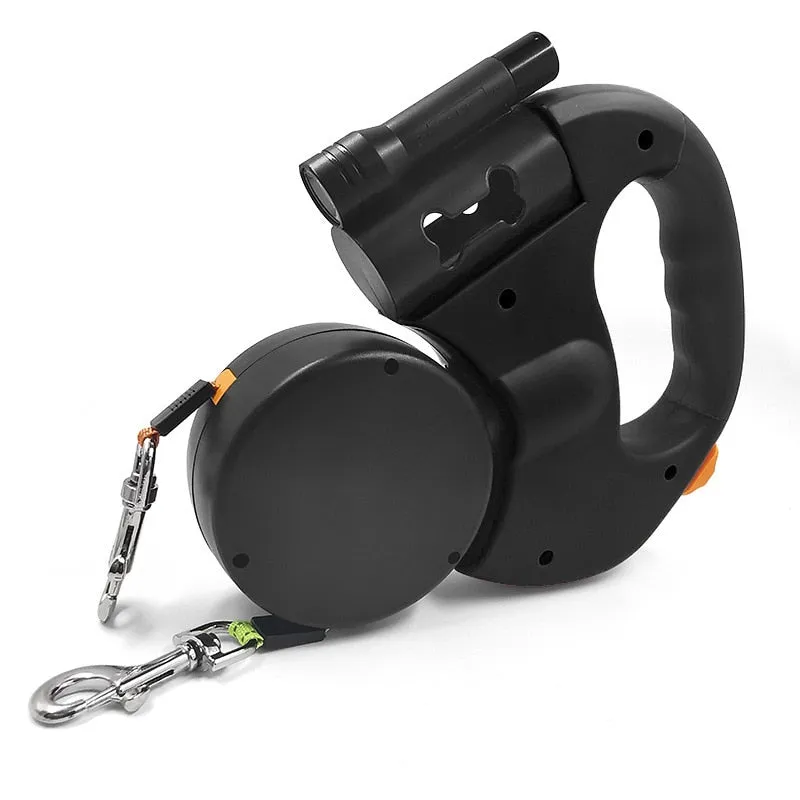 Dual Dog Leash - 2 Dogs, 1 Leash