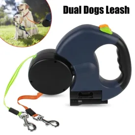 Dual Dog Leash - 2 Dogs, 1 Leash
