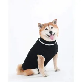 Fashion Pet Classic Cable Dog Sweater Black