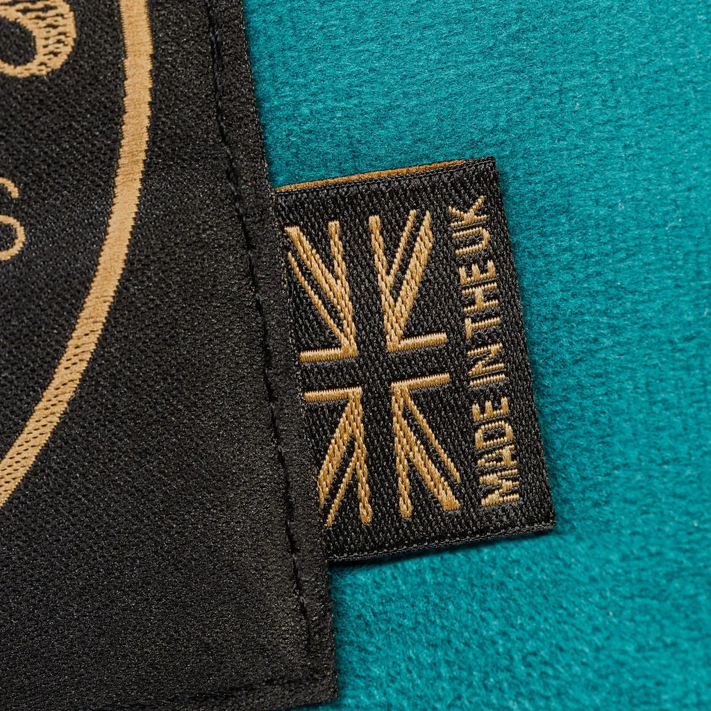 Jewel Teal Velvet Pet Bed