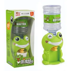 Mini Pet Water Dispenser Water Juice Milk Bottle Outlet Cute Animal Drinking Fountain Simulation Kitchen Toy for Child Kids Gift