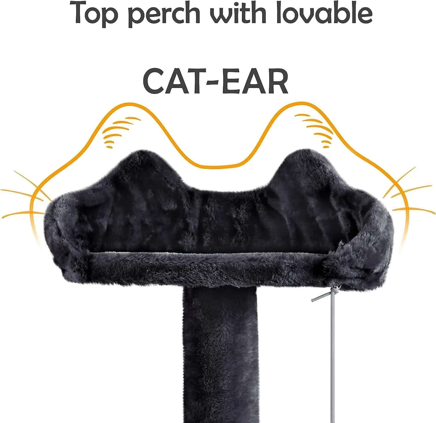 Multi-Level Cat Tree Tower | Large Cat Furniture with Sisal Posts & Condo | Stable Activity Center for Indoor Cats