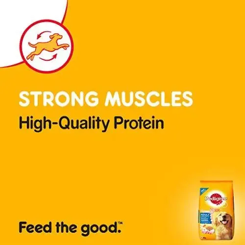 Pedigree Adult Dry Dog Food, Chicken & Vegetables – 15 kg Pack