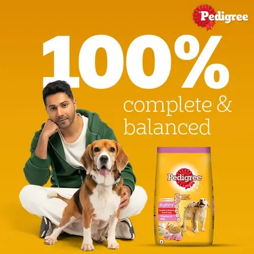 Pedigree Chicken and Milk Puppy Dog Dry Food (Limited Shelf Life) (Buy 1 Get 1)