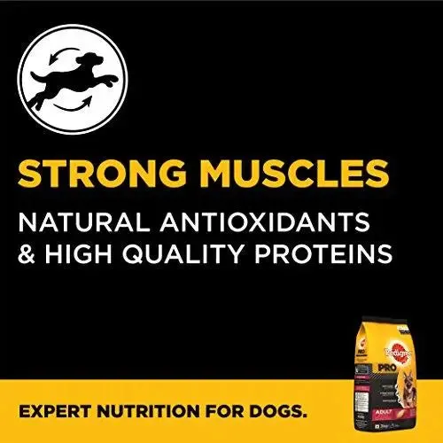 Pedigree PRO Expert Nutrition, Dry Dog Food for Active Adult Dogs (18 Months Onwards) - 3 kg Pack