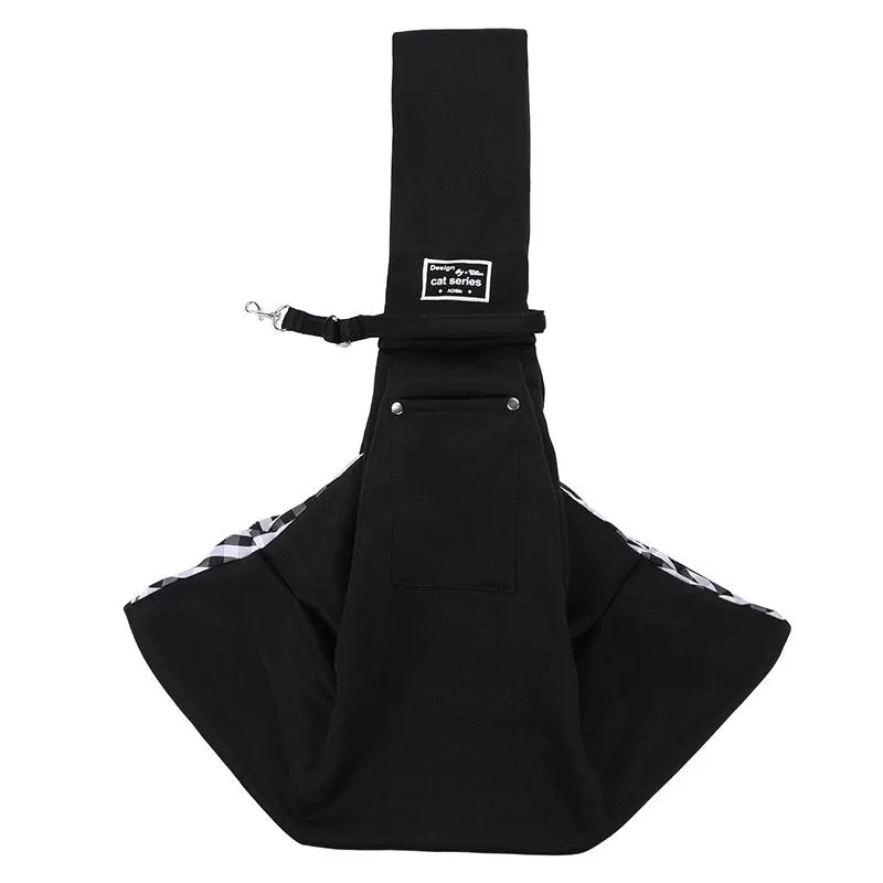 Pet Dog Bag Out Crossbody Shoulder Bag Dog Carrier Bag With Pocket