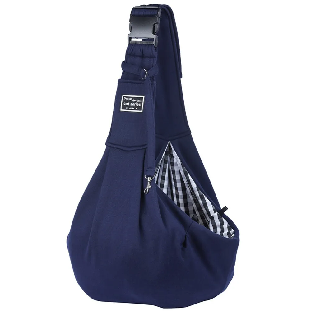 Pet Puppy Carrier Bag Cats Outdoor Travel Dog Cotton Shoulder Crossbody Bag