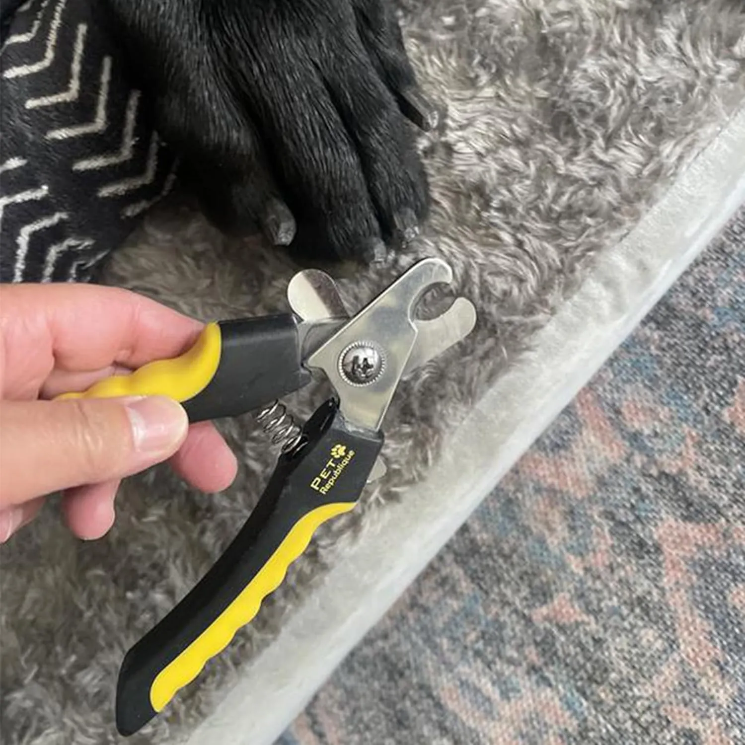 Pet Republique Dog Nail Grinder and Nail Clippers Series Size Option Dogs: Small, Medium, Large Dogs  Dog Claw Trimmer Kit (Clippers Only, Large)
