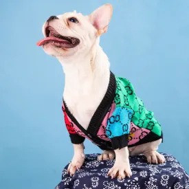 Rainbow Pet Cardigan