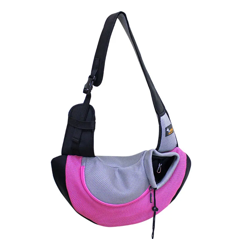 Small Dog Cat Sling Carrier Bag Travel Tote Soft Comfortable Shoulder Carry