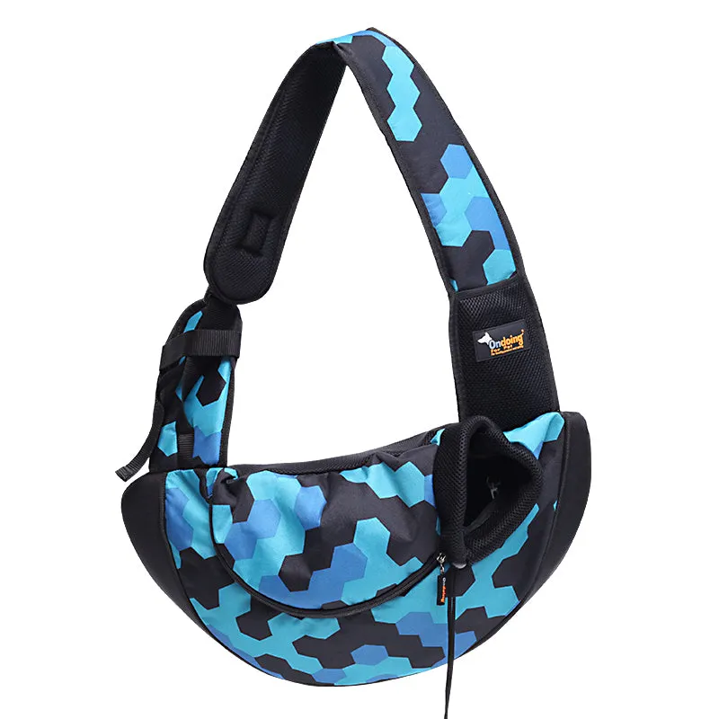 Small Dog Cat Sling Carrier Bag Travel Tote Soft Comfortable Shoulder Carry
