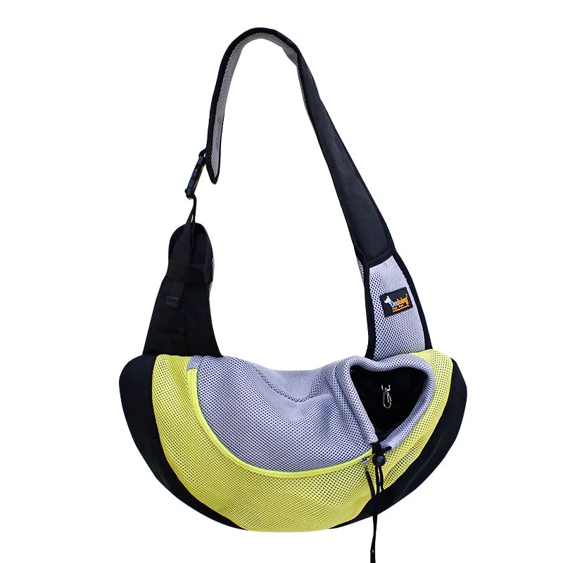 Small Dog Cat Sling Carrier Bag Travel Tote Soft Comfortable Shoulder Carry