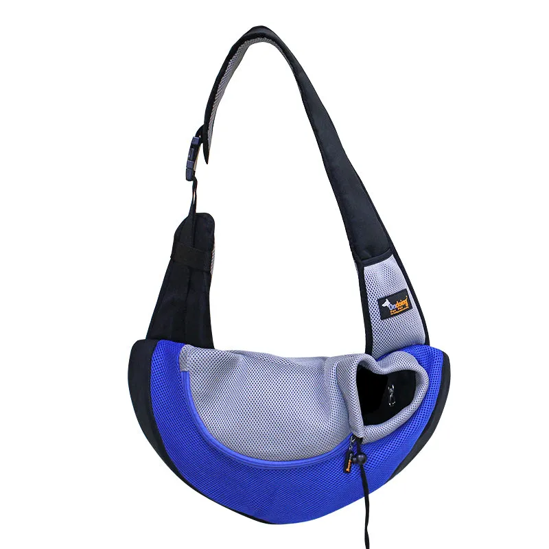 Small Dog Cat Sling Carrier Bag Travel Tote Soft Comfortable Shoulder Carry