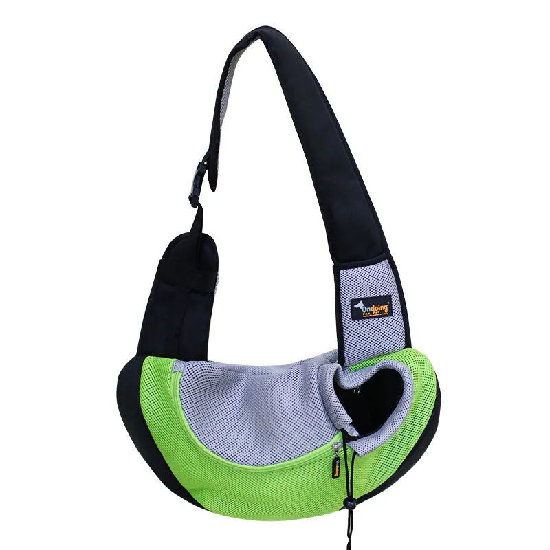 Small Dog Cat Sling Carrier Bag Travel Tote Soft Comfortable Shoulder Carry