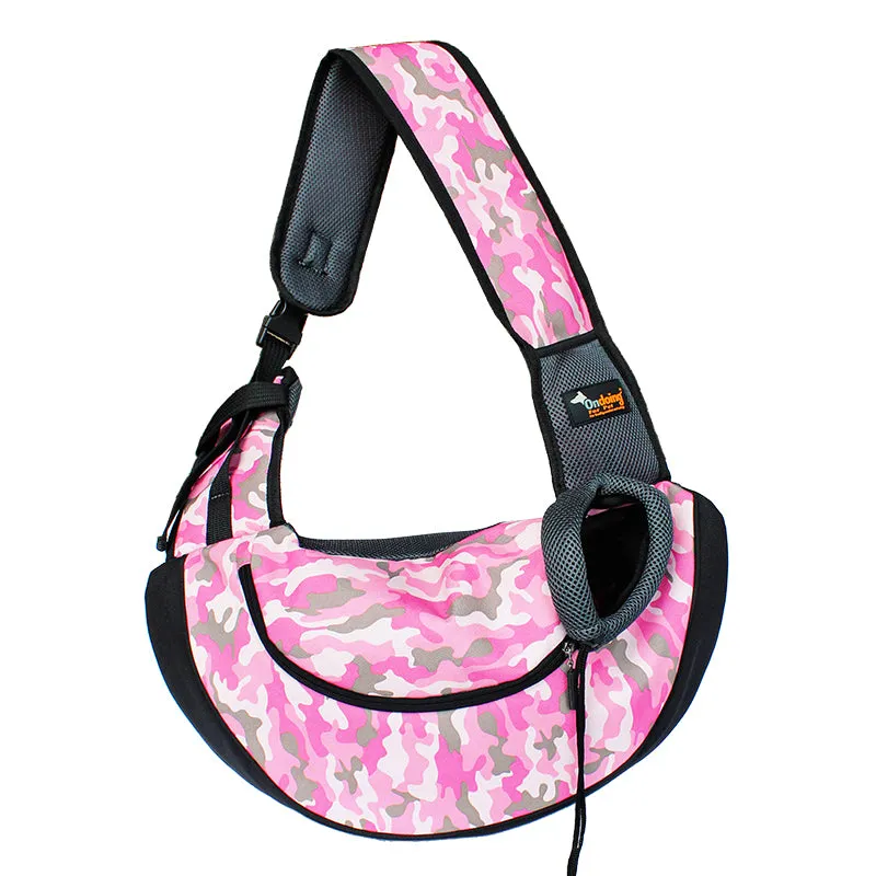 Small Dog Cat Sling Carrier Bag Travel Tote Soft Comfortable Shoulder Carry