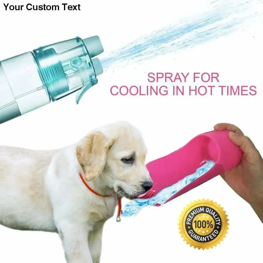 Talis-us Portable Dog Water Bottle for Walking