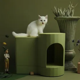 Temple Design Cat Litter Box