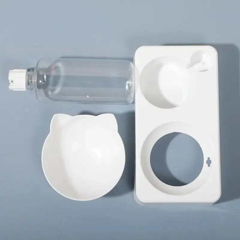Tilted 2 in 1 Bowl