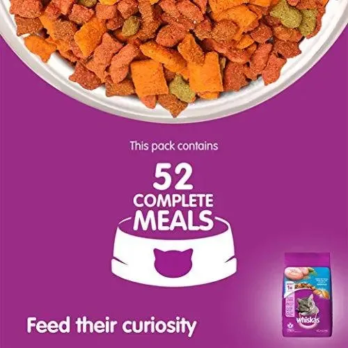 Whiskas Adult Dry Cat Food, Ocean Fish flavour – 1.2 kg Pack
