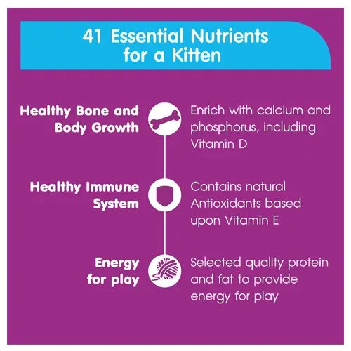 Whiskas Kitten Ocean Fish with Milk 450g