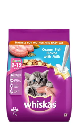 Whiskas Kitten Ocean Fish with Milk 450g