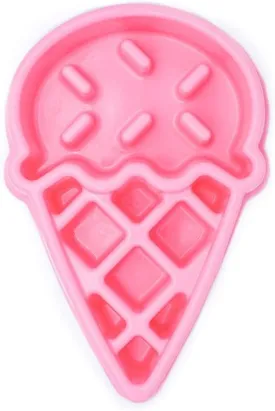 ZippyPaws - Happy Bowl - Slow Feeder Dog Bowl - Up to 10x Slower Eating - Dishwasher Safe, Non Slip - Ice Cream